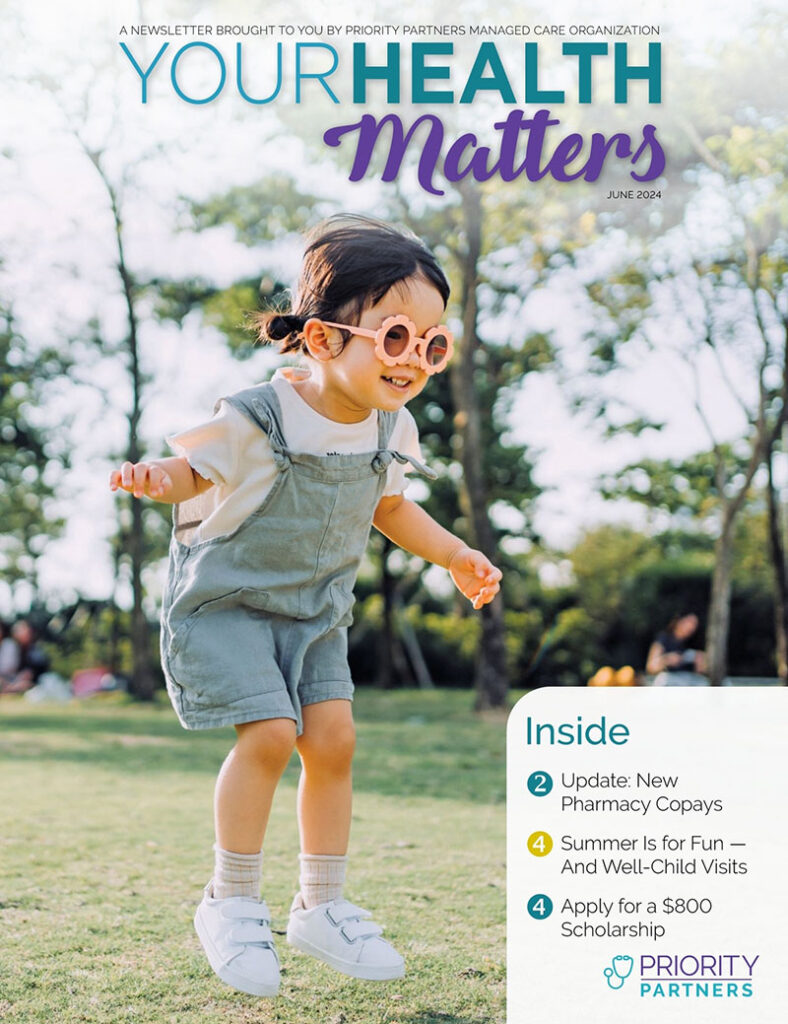your health matters June 2024 newsletter cover